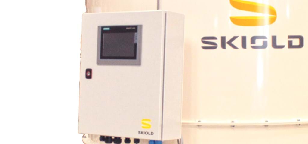 Sistema de monitoreo SKIOLD Guard para máquinas de limpieza de granos 