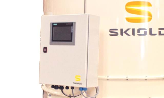 Sistema de monitoreo SKIOLD Guard para máquinas de limpieza de granos 